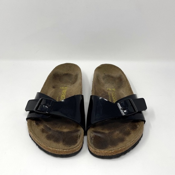 Birkenstock Sandal Madrid Birko-Flor Magic Galaxy Black - Picture 1 of 8